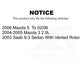 Rear Ceramic Disc Brake Pads TEC-973 For Mazda 3 Saab 9-3 5
