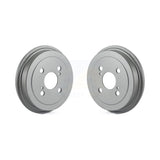 Rear Coated Brake Drums Pair For 2000-2005 Toyota Echo KG-101415