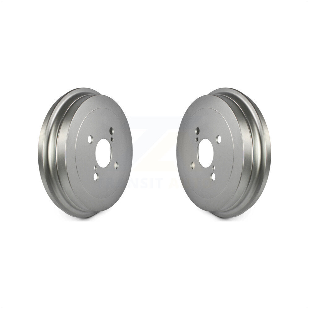Rear Coated Brake Drums Pair For 2006-2018 Toyota Yaris KG-101405