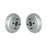 Rear Coated Brake Drums Pair For 2009-2011 Ford Focus KG-101491