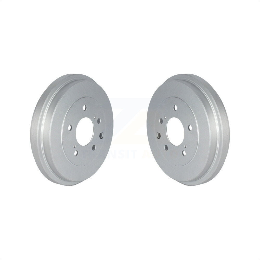 Rear Coated Brake Drums Pair For 2013-2022 Nissan Sentra KG-101492
