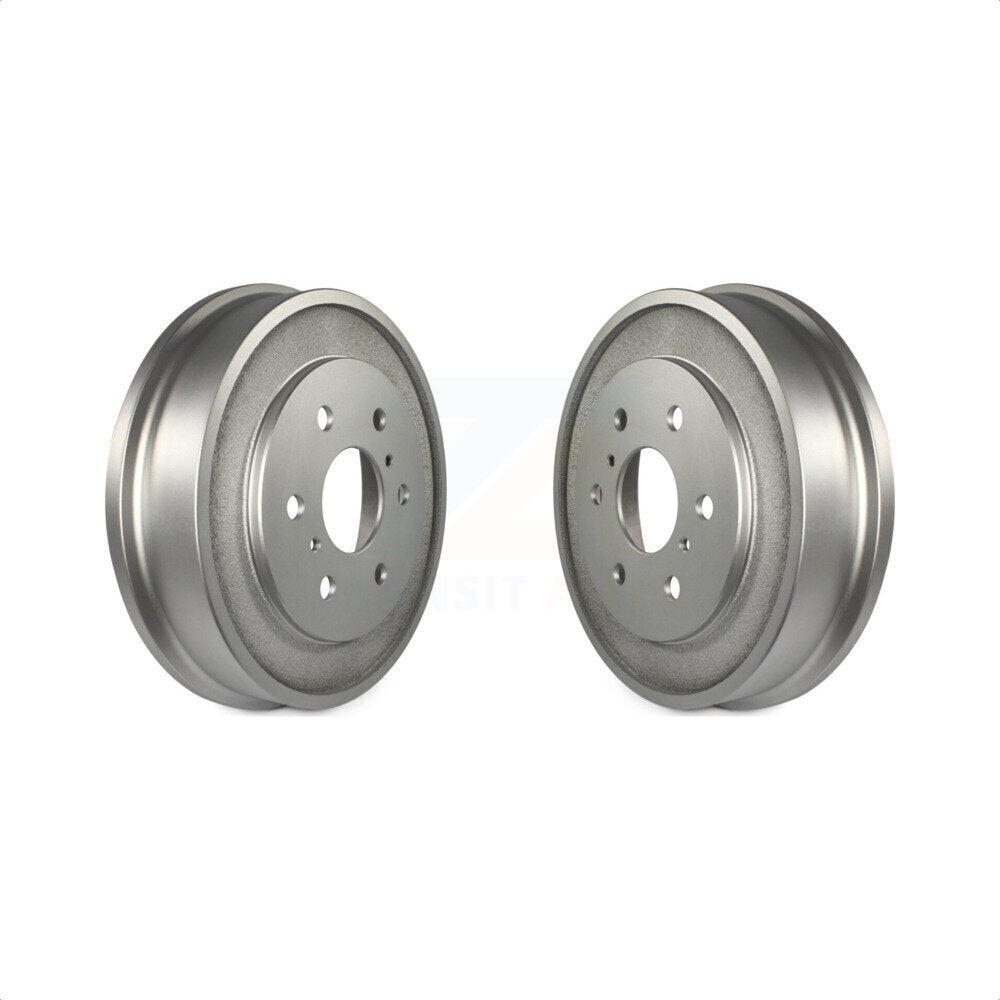 Rear Coated Brake Drums Pair For Chevrolet Silverado 1500 GMC Sierra Classic KG-101409