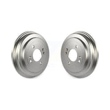 Rear Coated Brake Drums Pair For Hyundai Accent Kia Rio Rio5 KG-101420