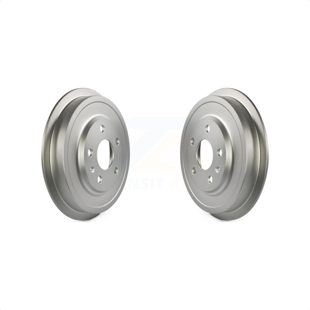 Rear Coated Brake Drums Pair For Volkswagen Jetta Beetle KG-101417