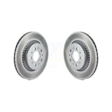 Rear Coated Disc Brake Rotors Pair For 2003-2014 Volvo XC90 KG-100543