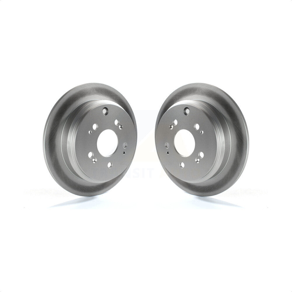 Rear Coated Disc Brake Rotors Pair For 2005-2010 Honda Odyssey KG-100546