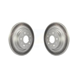 Rear Coated Disc Brake Rotors Pair For 2014-2020 Fiat 500L KG-100491