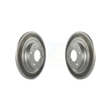 Rear Coated Disc Brake Rotors Pair For 2016-2018 Mazda CX-3 KG-100671