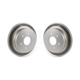 Rear Coated Disc Brake Rotors Pair For 2017-2022 Nissan TITAN KG-101369