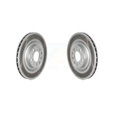 Rear Coated Disc Brake Rotors Pair For Alfa Romeo Giulia Stelvio KG-101798