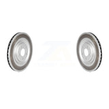 Rear Coated Disc Brake Rotors Pair For Audi Q7 Q8 e-tron Quattro Sportback KG-101731