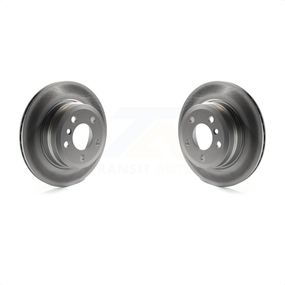 Rear Coated Disc Brake Rotors Pair For BMW X5 X6 KG-100596