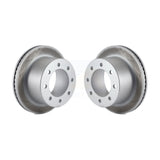 Rear Coated Disc Brake Rotors Pair For Chevrolet Express 3500 Silverado GMC Savana HD Sierra Classic KG-100387