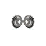 Rear Coated Disc Brake Rotors Pair For Chevrolet Silverado 1500 GMC Sierra Suburban Tahoe Classic 2500 HD Avalanche Astro Yukon XL Safari KG-100382