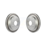 Rear Coated Disc Brake Rotors Pair For Chevrolet Traverse GMC Acadia Buick Enclave Saturn Outlook Limited KG-100405