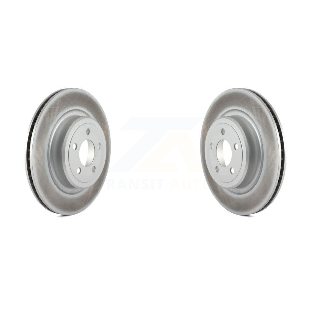 Rear Coated Disc Brake Rotors Pair For Dodge Charger Magnum KG-100475
