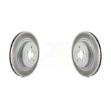 Rear Coated Disc Brake Rotors Pair For Dodge Charger Magnum KG-100475