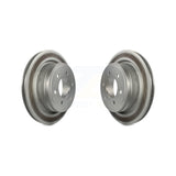 Rear Coated Disc Brake Rotors Pair For Ford F-150 KG-100450