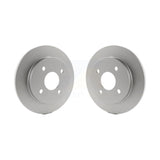 Rear Coated Disc Brake Rotors Pair For Ford Focus Fiesta KG-100431