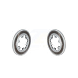 Rear Coated Disc Brake Rotors Pair For Ford Transit-350 HD Transit-250 Transit-150 KG-101659