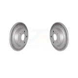 Rear Coated Disc Brake Rotors Pair For Ford Transit Connect KG-101638
