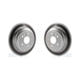 Rear Coated Disc Brake Rotors Pair For Honda Pilot Ridgeline Passport KG-100672