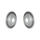 Rear Coated Disc Brake Rotors Pair For Hyundai Kona Kia Soul Seltos KG-101642