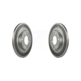 Rear Coated Disc Brake Rotors Pair For Jeep Cherokee Chrysler 200 KG-100489