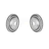 Rear Coated Disc Brake Rotors Pair For Jeep Gladiator Wrangler KG-101647