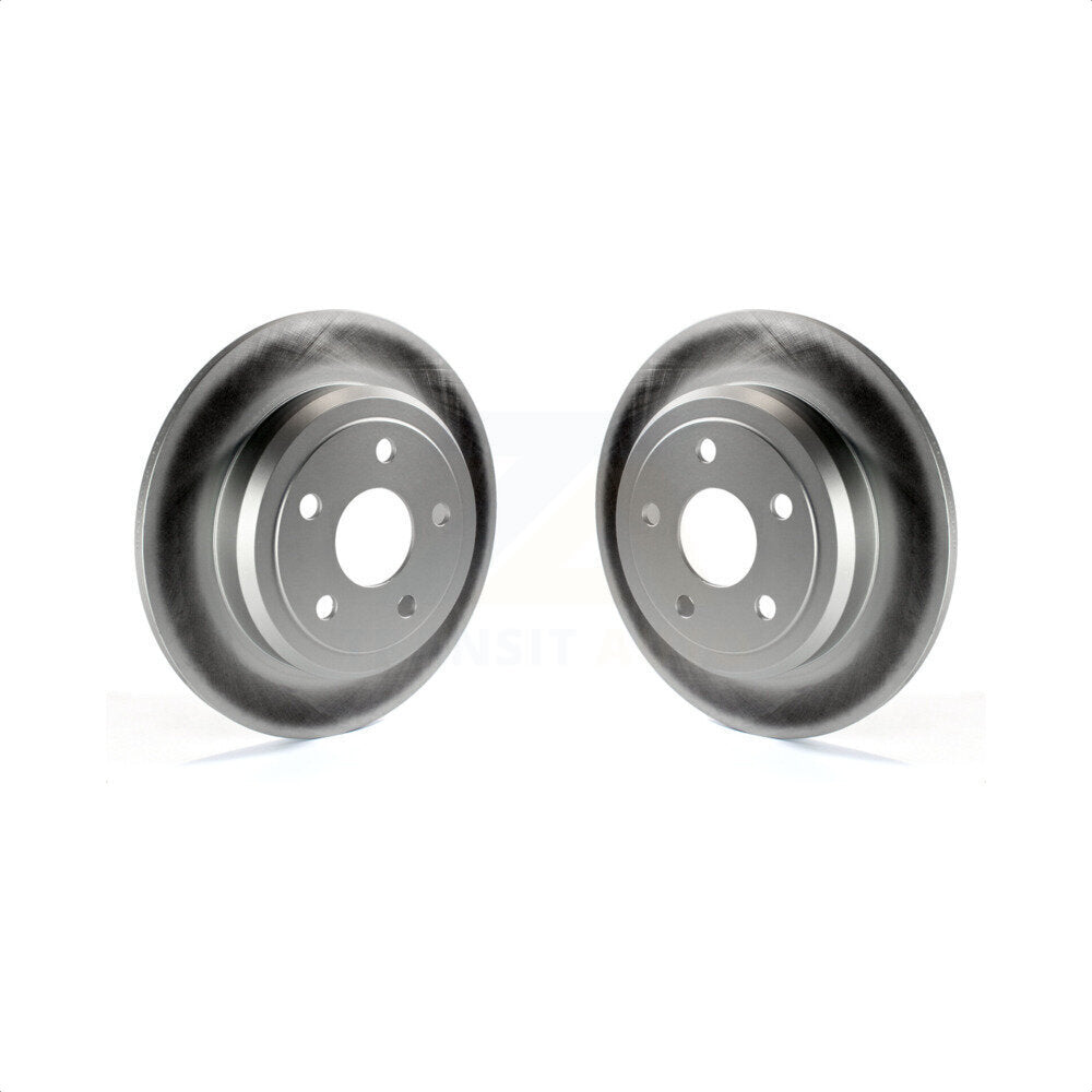 Rear Coated Disc Brake Rotors Pair For Jeep Grand Cherokee Dodge Durango KG-100485