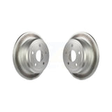 Rear Coated Disc Brake Rotors Pair For Jeep Wrangler JK KG-100477