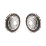 Rear Coated Disc Brake Rotors Pair For Land Rover Range Sport Discovery KG-101367