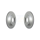 Rear Coated Disc Brake Rotors Pair For Mazda Protege Protege5 626 Ford Probe MX-6 KG-100495