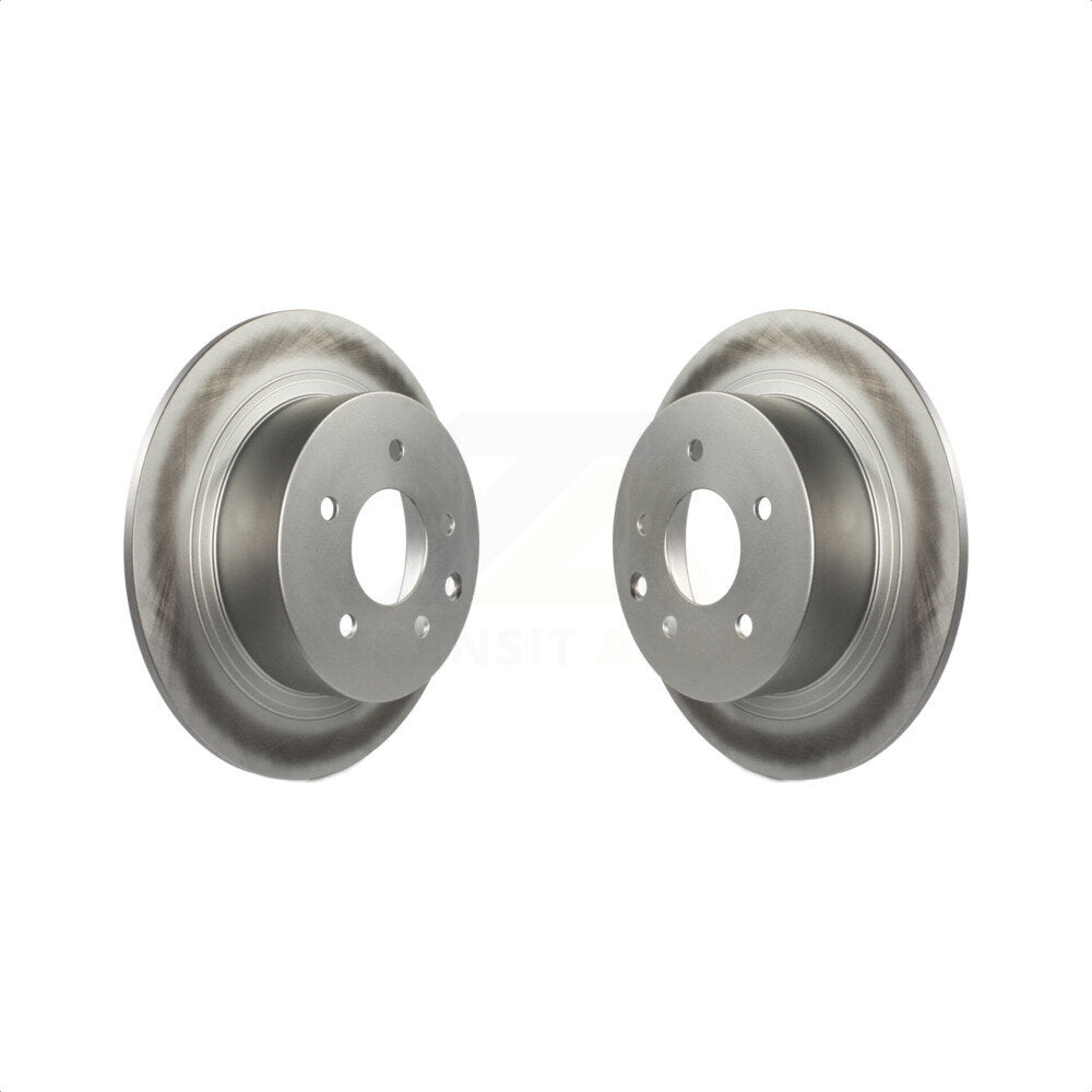 Rear Coated Disc Brake Rotors Pair For Nissan Altima Sentra Maxima Juke KG-100517