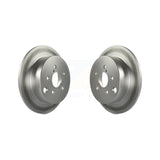 Rear Coated Disc Brake Rotors Pair For Subaru Forester Impreza Crosstrek XV KG-100647