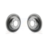 Rear Coated Disc Brake Rotors Pair For Volkswagen Jetta Beetle Golf Audi TT City KG-100507