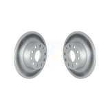 Rear Coated Disc Brake Rotors Pair For Volkswagen Jetta Taos KG-101648