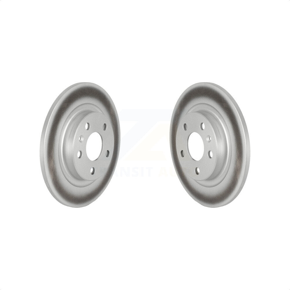 Rear Coated Disc Brake Rotors Pair For Volvo XC40 KG-101650