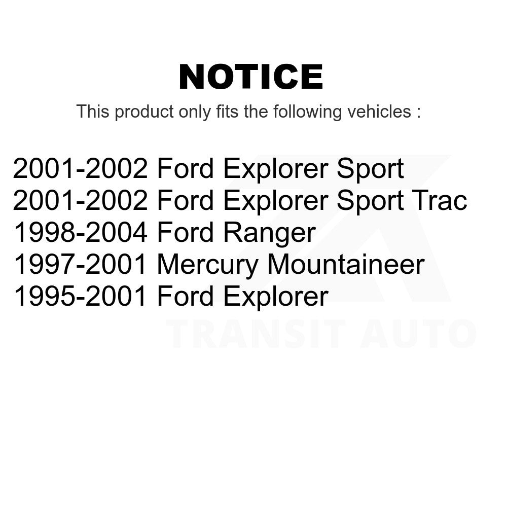 Rear Disc Brake Rotor 8-66565 For Ford Ranger Explorer Sport Trac Mercury Mountaineer