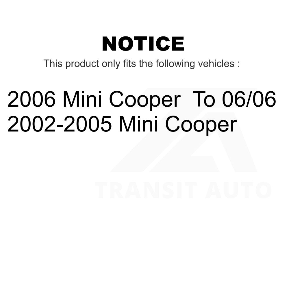 Rear Disc Brake Rotor 8-980154 For Mini Cooper