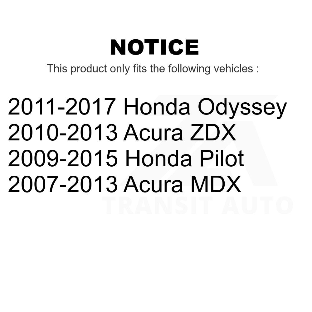 Rear Disc Brake Rotor 8-980567 For Honda Odyssey Pilot Acura MDX ZDX