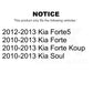 Rear Disc Brake Rotor 8-980751 For Kia Soul Forte Koup Forte5