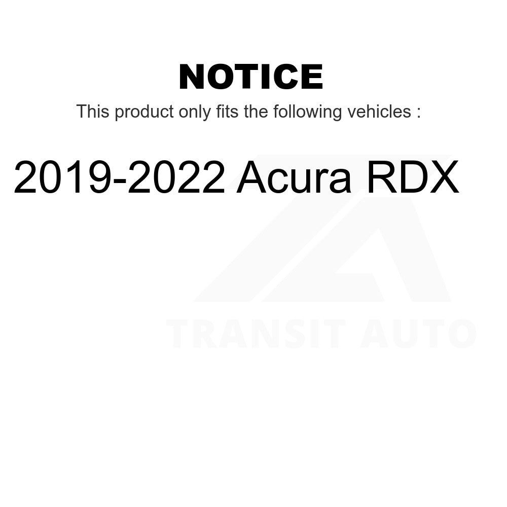 Rear Disc Brake Rotor 8-982434 For 2019-2022 Acura RDX