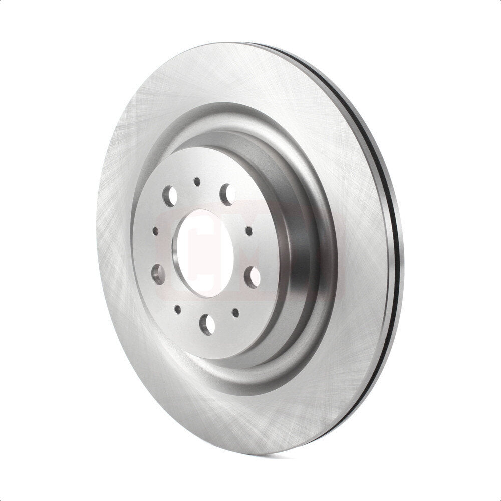 Rear Disc Brake Rotor 8-TQ8422 For 2017-2022 Tesla 3 With Gray Painted Calipers