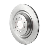 Rear Disc Brake Rotor 8-TQ8422 For 2017-2022 Tesla 3 With Gray Painted Calipers