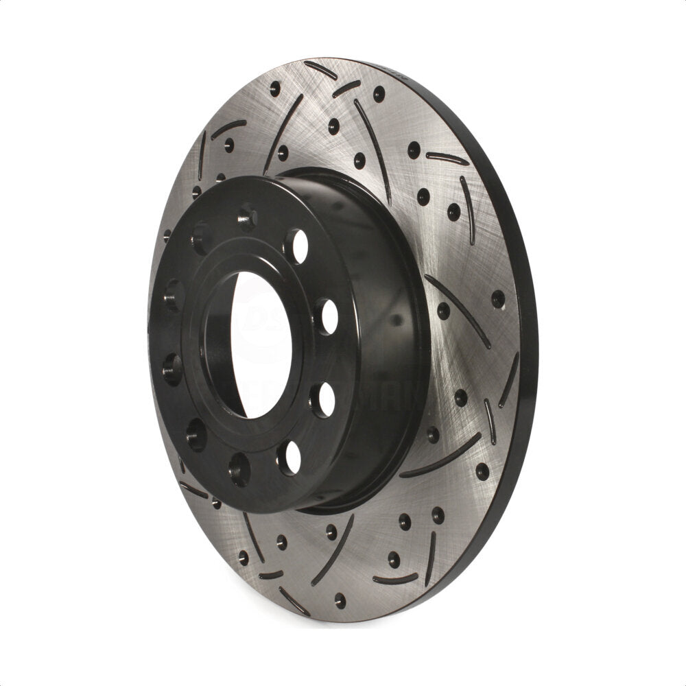 Rear Disc Brake Rotor DS1-980423 For Volkswagen Jetta Rabbit Audi A3 Golf Quattro