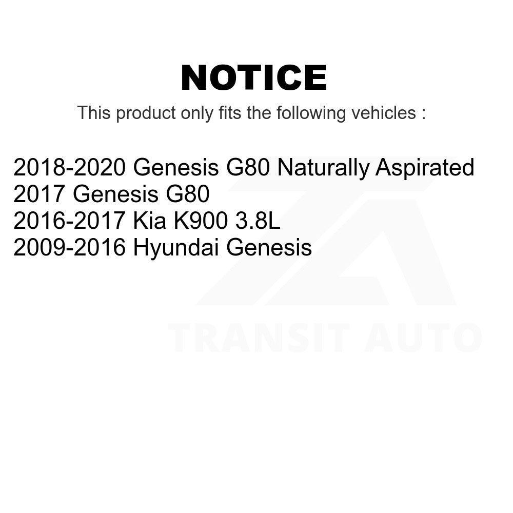 Rear Disc Brake Rotor DS1-980708 For Hyundai Genesis G80 Kia K900