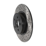 Rear Disc Brake Rotor DS1-982163 For 2016-2019 Land Rover Range Evoque