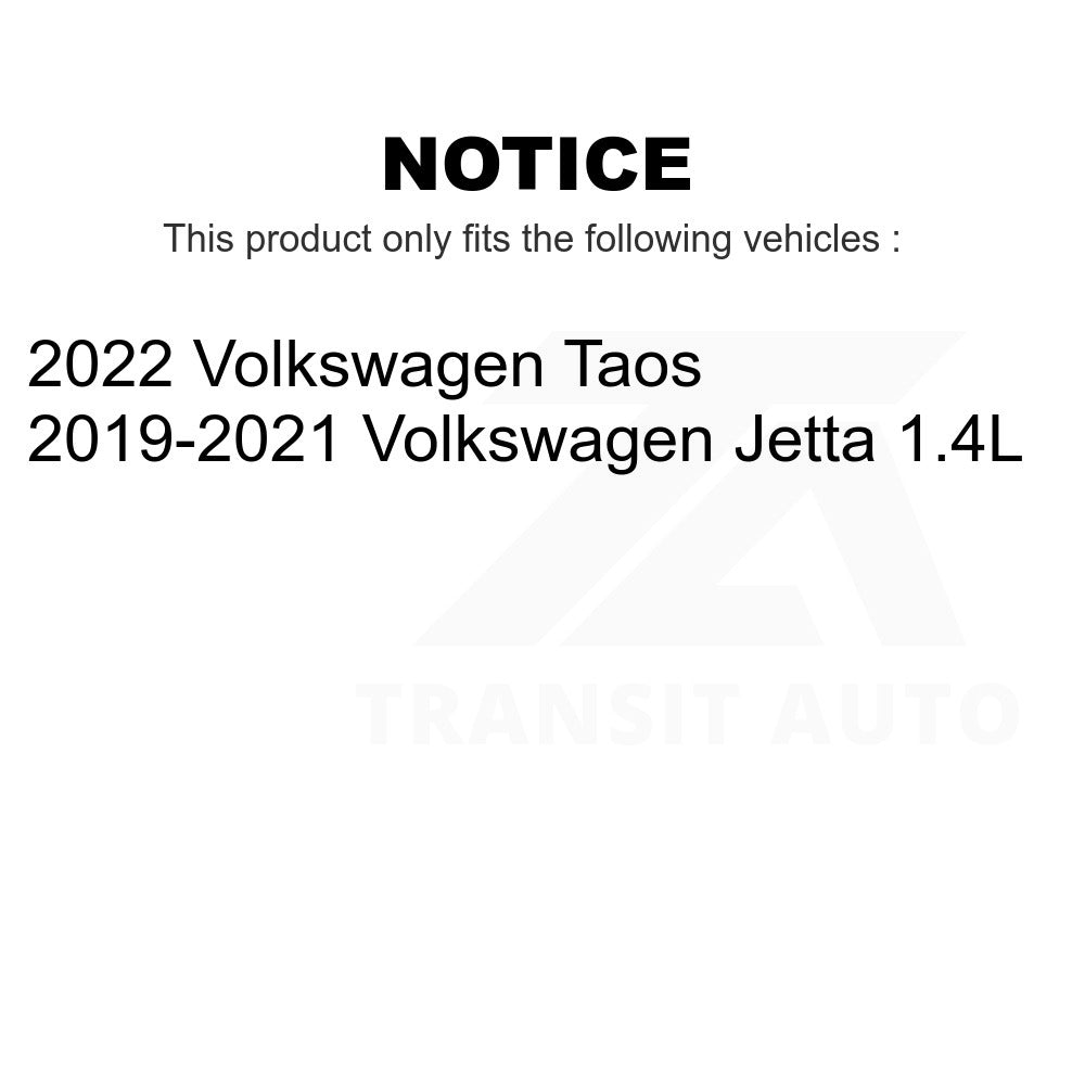 Rear Disc Brake Rotor DS1-982325 For Volkswagen Jetta Taos