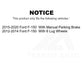 Rear Disc Brake Rotor GCR-680976 For Ford F-150